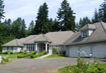 front of the house