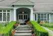 front of the house